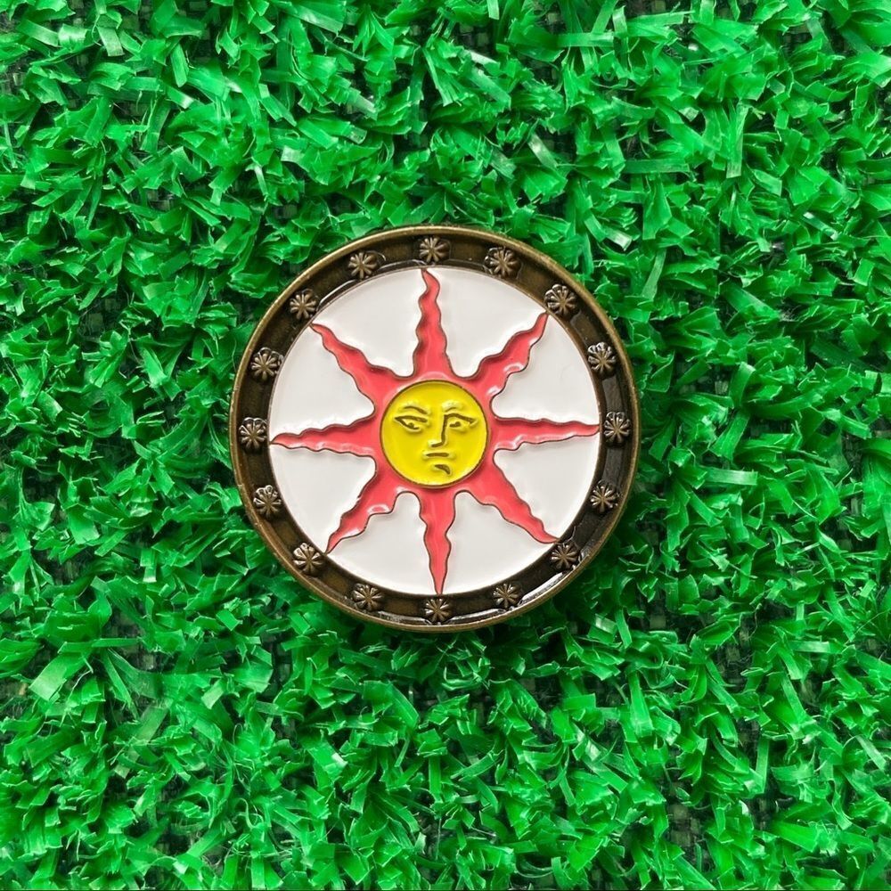 Salty Sun Enamel Pin/ Brooch - Picture 6 of 6